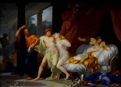 "Socrate attachant Alcibiade au sein de la Volupté", Jean-…
