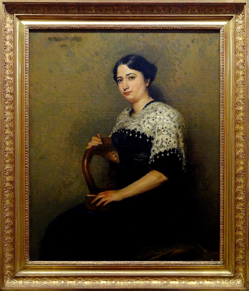 "Portrait de Louise Champier", Germaine Lantoine-Neveu, 19…