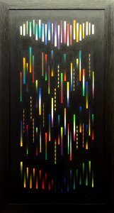 "Chute chromatique", André Lemonnier, 2012.