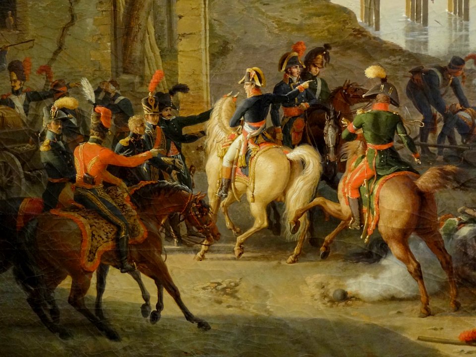 "Le passage du pont de Lodi, le 10 mai 1796" (détail), Lou…