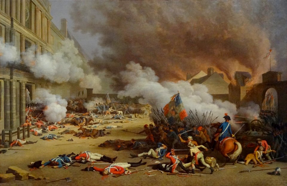 "Prise du palais des Tuileries, le 10 août 1792", Jacques …