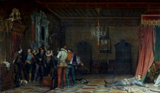 "Meurtre du duc de Guise", Paul Delaroche.