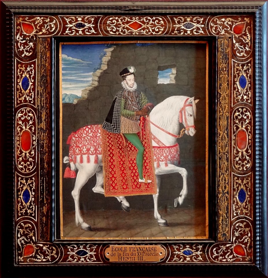 "Henri III", école française de la fin du 16ème siècle.