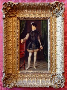 "Portrait de Charles IX, par François Clouet.