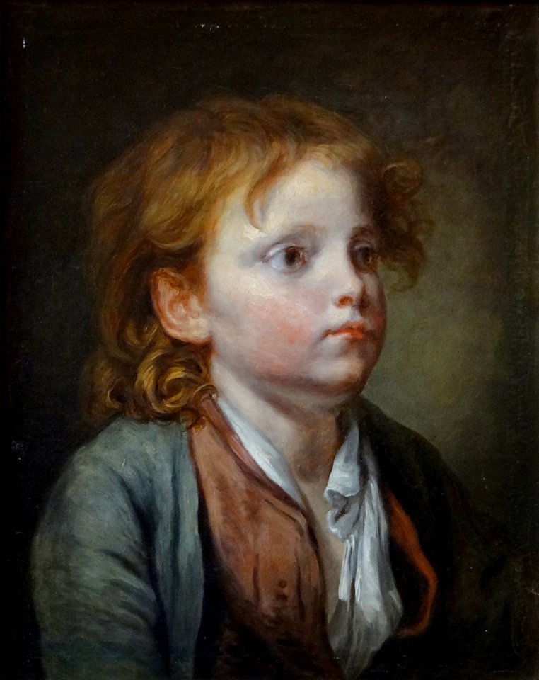 "Jeune garçon", Jean-Baptiste Greuze.