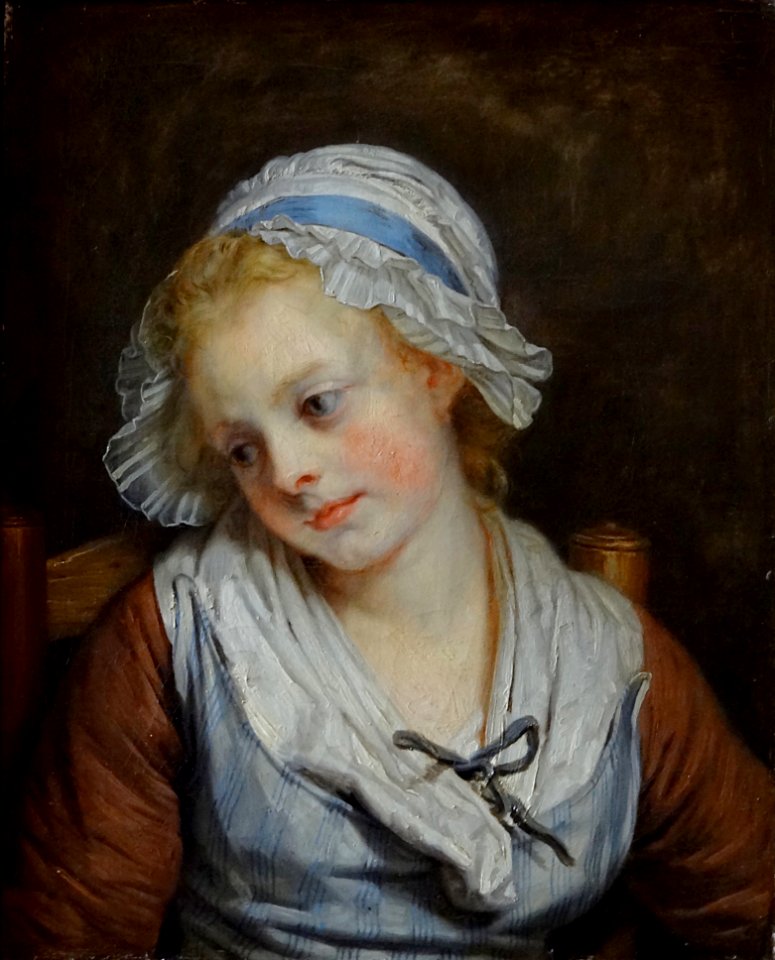 "Jeune fille" (étude pour "L'accordée du village"), Jean-B…