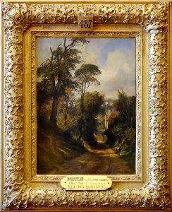 "Vue du Val-Fleury", Camille Roqueplan.