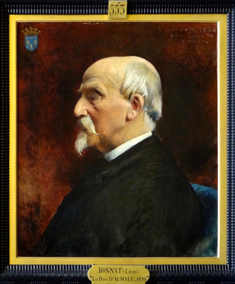 "Le duc d'Aumale, 1890", Léon Bonnat.