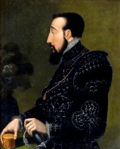 "Henri II, roi de France", école italienne, 16ème siècle.