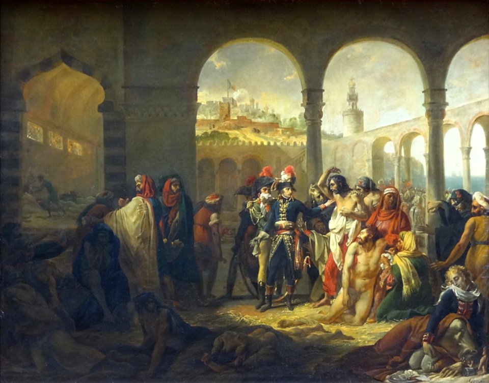 "Bonaparte et les pestiférés de Jaffa", Antoine Jean, baro…