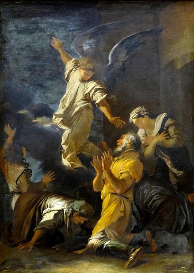 "Tobie et l'Ange", Salvator Rosa.