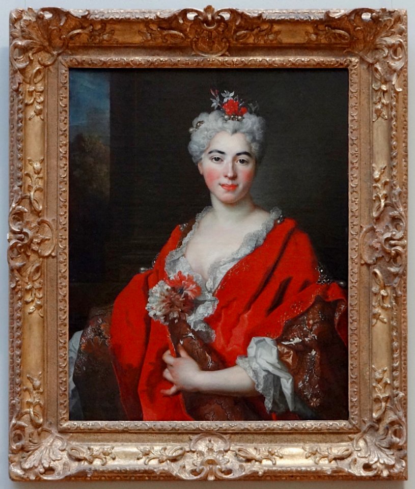 "Portrait de Marguerite-Elisabeth de Largillière", Nicolas…