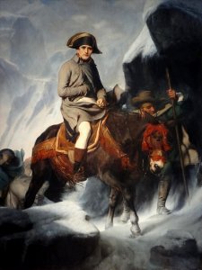 "Napoléon Bonaparte franchissant les Alpes au col du Grand…