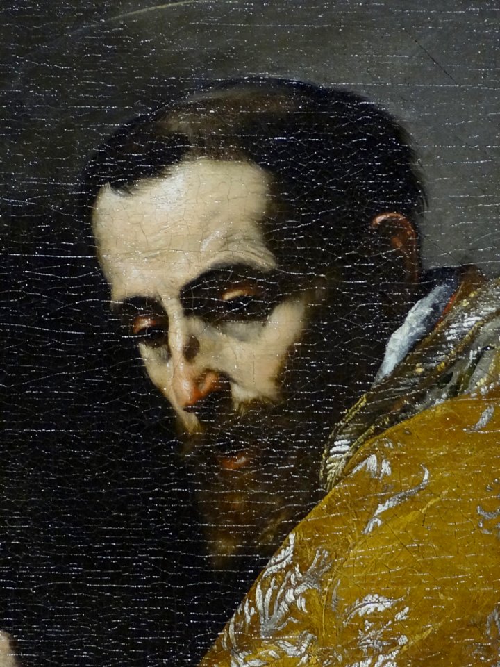 "Le Miracle de Saint Donat d'Arezzo" (détail), Jusepe de R…