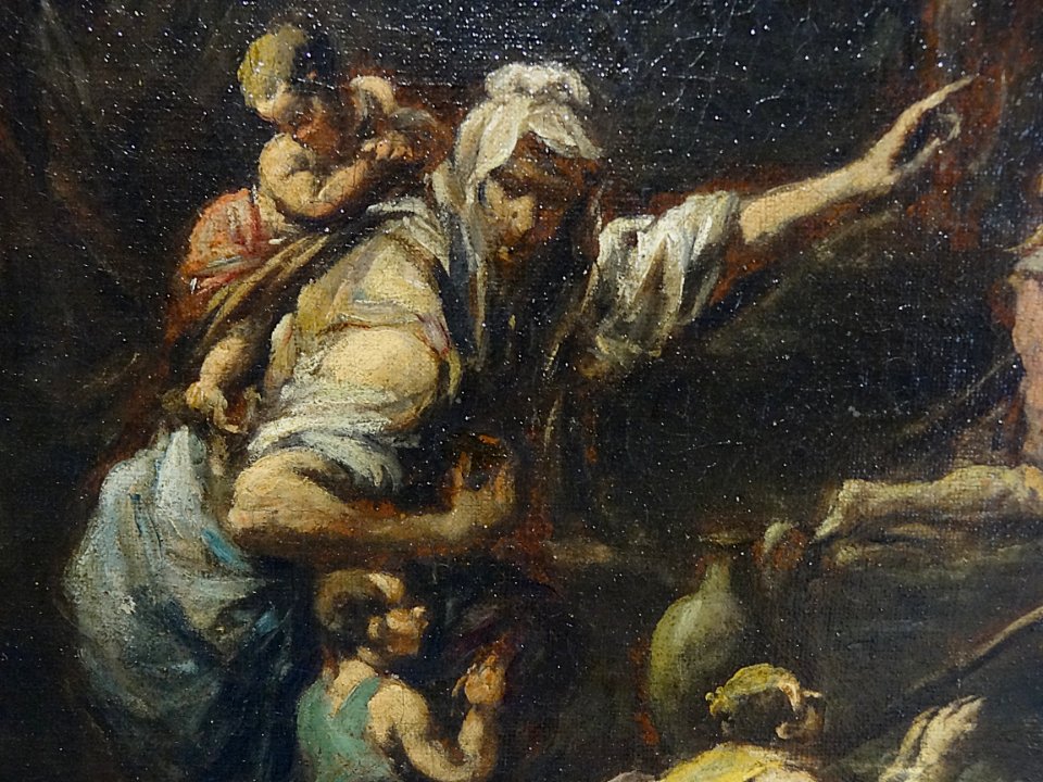 "L'Adoration des Mages" (détail), Alessandro Magnasco, ver…