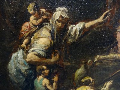 "L'Adoration des Mages" (détail), Alessandro Magnasco, ver…