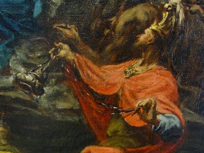 "L'Adoration des Mages" (détail), Alessandro Magnasco, ver…