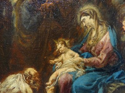 "L'Adoration des Mages" (détail), Alessandro Magnasco, ver…