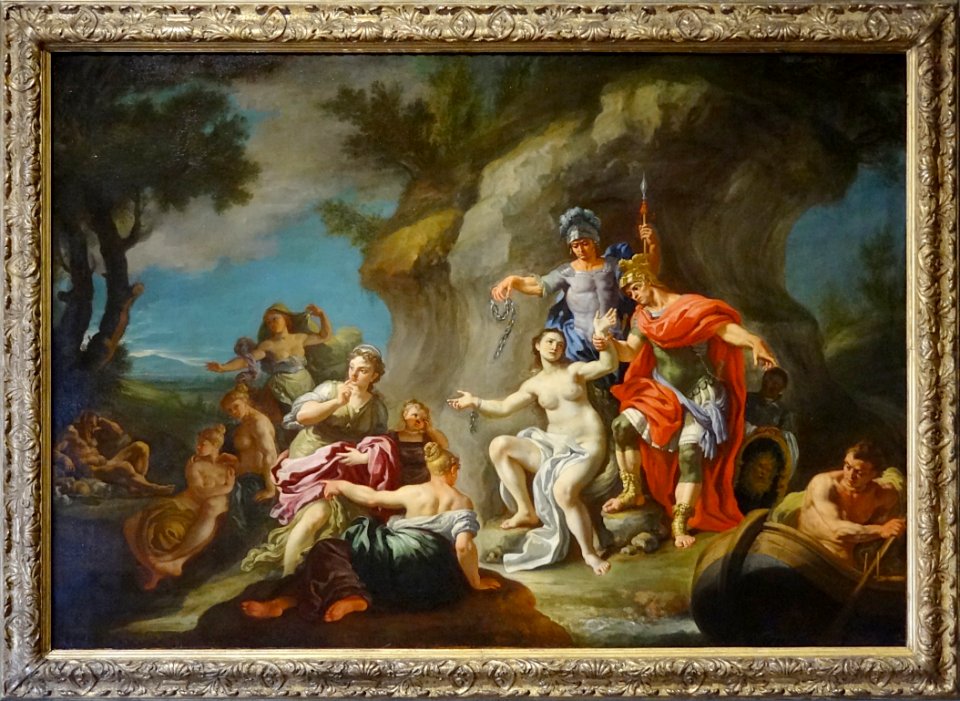 "La libération de Lucine", Nicola Maria Rossi, 1730-1735. …