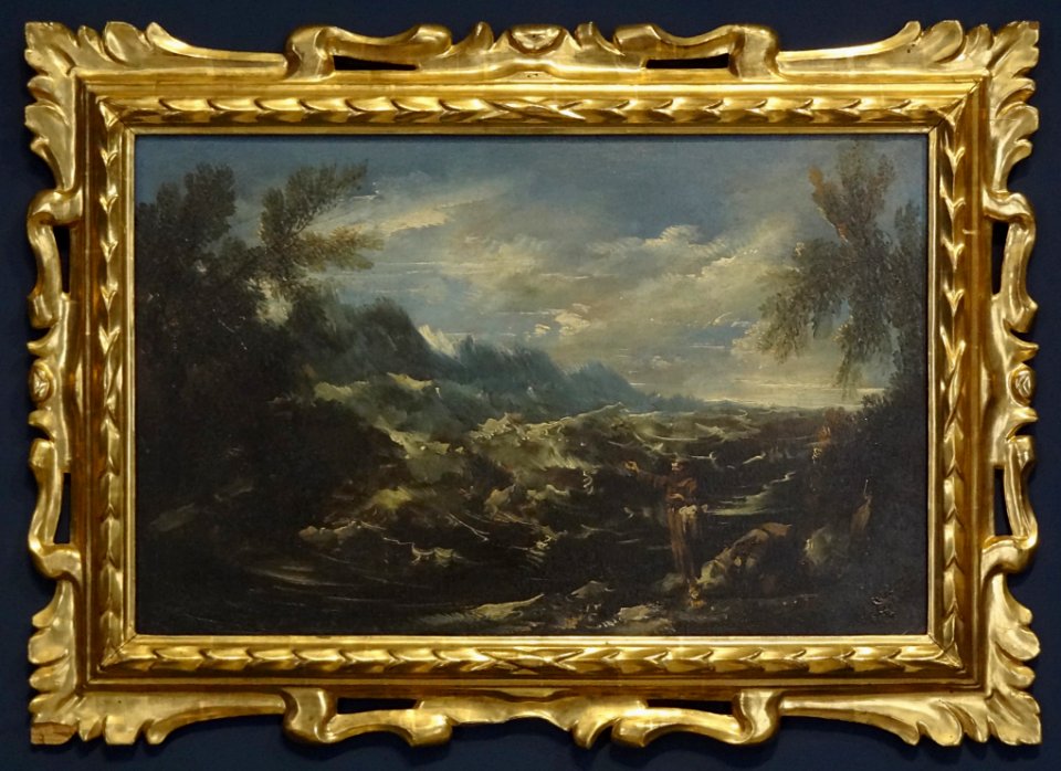 "Saint Antoine de Padoue prêchant aux poissons", Alessandr…