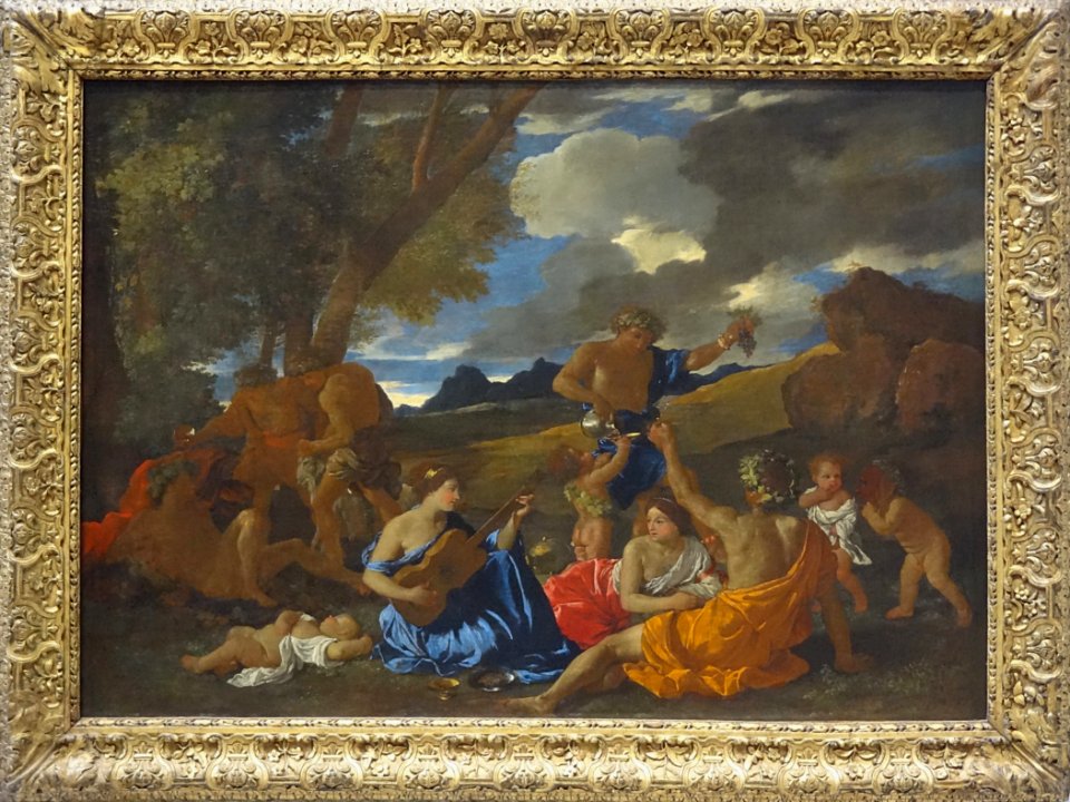 "Fête en l'honneur de Bacchus, dieu romain du vin", dite l…