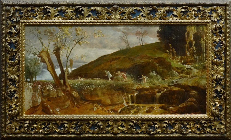 "La chasse de Diane", Arnold Böcklin, 1896.