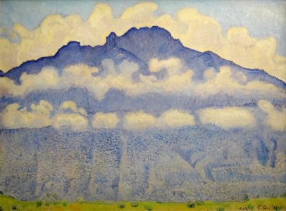 "La point d'Andey, vallée de l'Arve", Ferdinand Hodler.