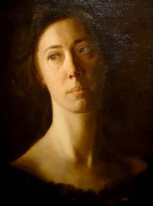 "Clara", Thomas Eakins, vers 1890.