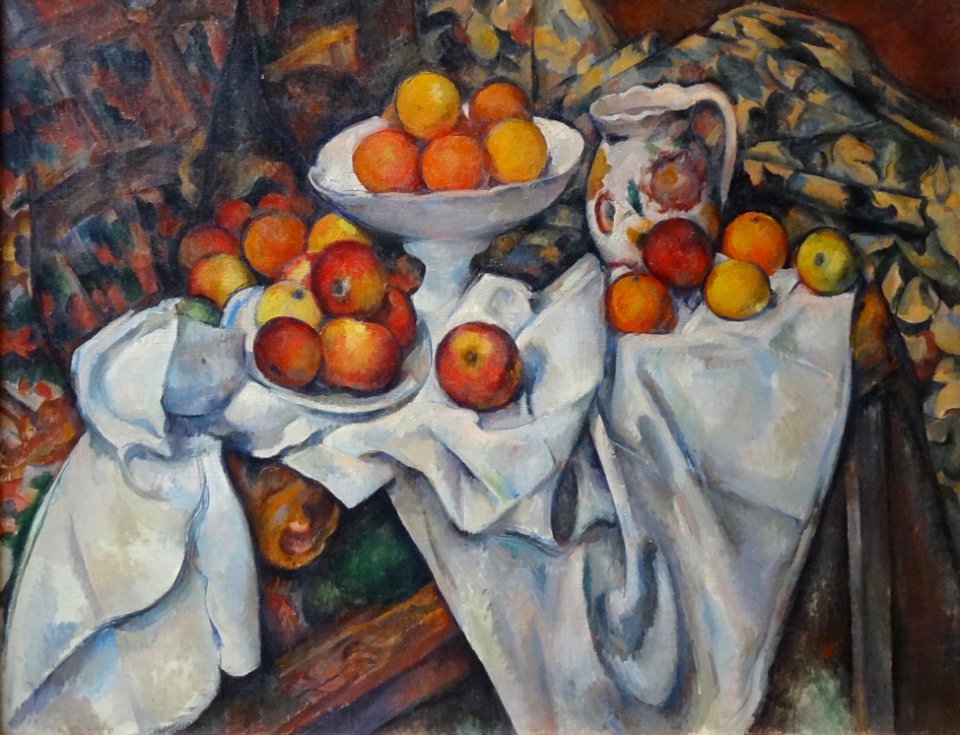 "Pommes et oranges", Paul Cézanne, vers 1899.