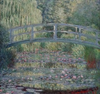 "Le bassin aux nymphéas, harmonie verte", Claude Monet, 18…