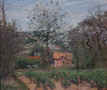 "Le chalet rose, hameau du Coeur-Volant, Louveciennes", Ca…