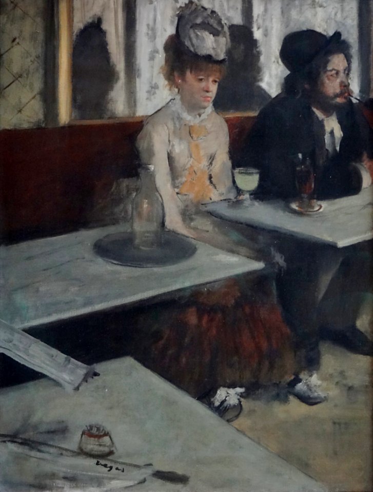 "Dans un café", dit aussi "L'absinthe", Edgar Degas, 1875-…