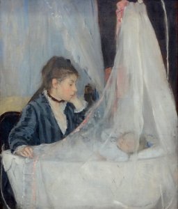 "Le berceau", Berthe Morisot, 1872.