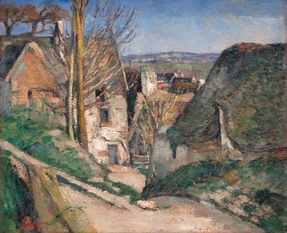 "La maison du pendu, Auvers-sur-Oise", Paul Cézanne, 1873.…
