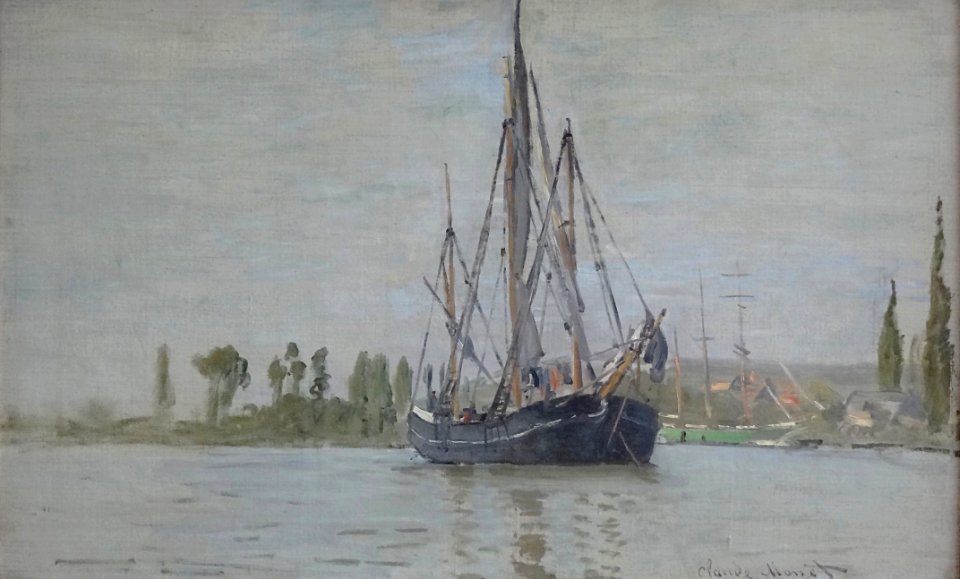 "Carrières-Saint-Denis", Claude Monet, 1872.