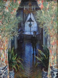 "Un coin d'appartement", Claude Monet, 1875.