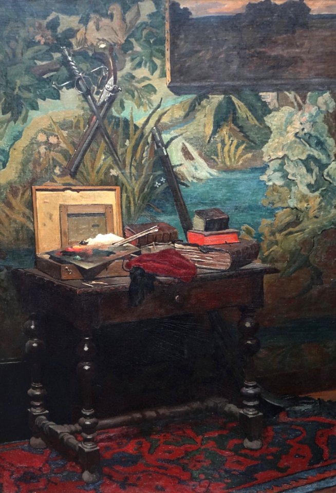 "Coin d'atelier", Claude Monet, 1861.