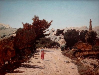 "Route de la Gineste, près de Marseille", Paul Guigou, 185…