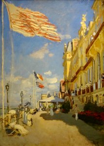 "L'hôtel des Roches Noires, Trouville", Claude Monet, 1870…