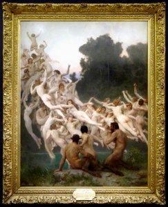 "Les Oréades", William Bouguereau, 1902.