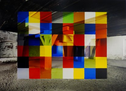 "Sélestat 1999"", Georges Rousse.
