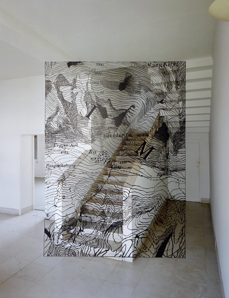 "Mezy 2001", Georges Rousse.