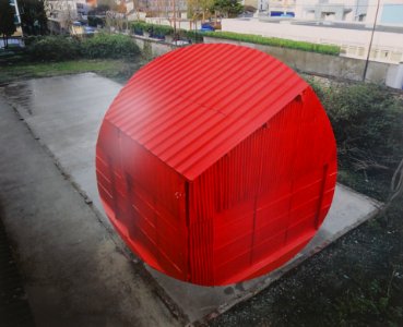 "Vitry 2007", Georges Rousse.