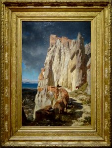 "La roche de Van, Kurdistan", Jules Laurens, avant 1880.