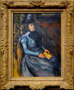 "La dame au livre", Paul Cézanne, 1902-1904. Washington, T…