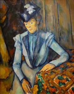 "La dame en bleu", Paul Cézanne, 1900-1904. Saint-Pétersbo…