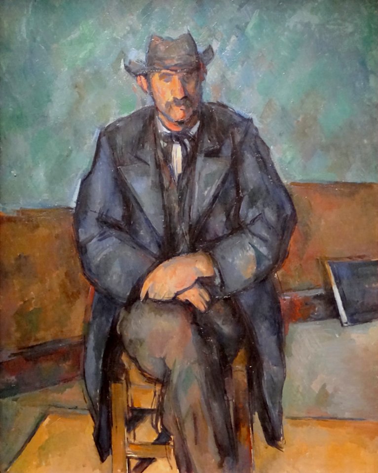 "Portrait de paysan", Paul Cézanne, 1904-1906. Ottawa, mus…