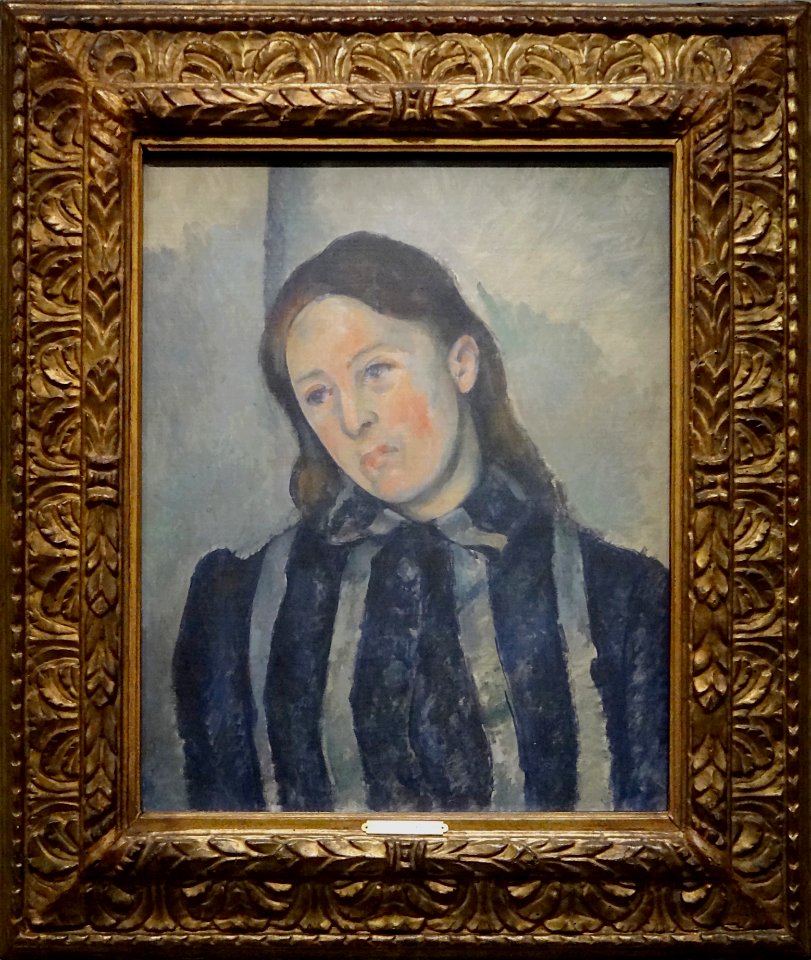 "Portrait de madame Cézanne", Paul Cézanne, 1885-1886. Phi…
