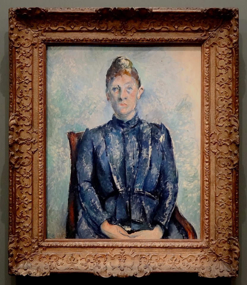 "Madame Cézanne", Paul Cézanne, vers 1890. Paris, musée de…