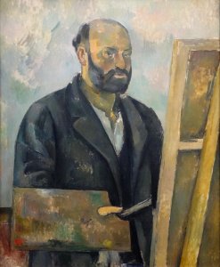 "Autoportrait à la palette", Paul Cézanne, 1886-1887. Zuri…